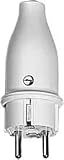 Merten 125462 PVC-SCHUKO-Stecker, polarwei&szlig;