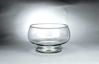 2PK Glass Wide Mouth Bowl 1 Gallon (Catalog Category: 