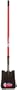 Ames True Temper Classic Square Point Shovel With 48-Inch Fiberglass Handle 1203700