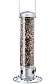 Topflight Stainless Steel Tube Feeder With New Flip Ports