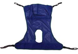 Invacare Reliant Full Body Sling with Commode Opening (Options - Size: Large)