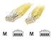 StarTech  C6PATCH50YL Molded Cat 6 Ethernet Patch Cable ETL Verified (50 Feet, Yellow...