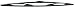 Bosch 40726 Micro Edge Wiper Blade - 26