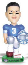2002 Pacific Heads Update Football Joey Harrington Bobble Head - BV = $40