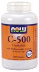 C-500 Complex by NOW Foods - (500mg - 250 Tablets)