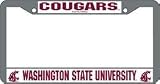 Washington State University Cougars License Plate Frame