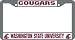 Washington State Cougars Chrome Frame