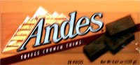 Andes Toffee Crunch 12 count by Charms