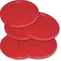SSG / BSN 5 (2-1/2" Red) Table Hockey Pucks
