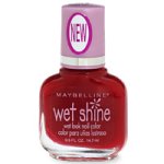 Maybelline Wet Shine Nail Polish, Cherry Rain