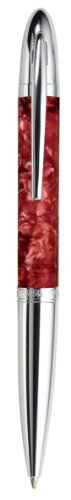 Pierre Belvedere Executive Ballpoint Pen, Red/Chrome (677620)