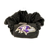 Baltimore Ravens NFL Jersey Hair Scrunchie (Black)
