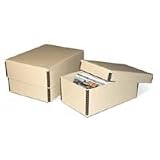 Print File Tan 2-piece 4 x 6 Photo Storage Box - 4 x 6 x 11