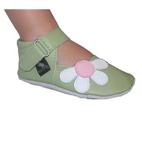 Babypaws Platypaws Soft Soled Baby Leather Shoes, Formaldehyde-free, Bestseller "Amanda" 0-24 Month