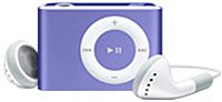 Apple iPod shuffle 2 GB Purple  Clamshell Package