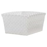 IMAGE OF Kids Storage Containers: Kids Colorful Woven Storage Collection, White Shelf Basket