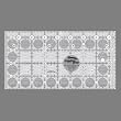 Creative Grids 4 1/2" By 8 1/2" Ruler CGR 48