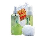 Vitabath Naturals Chamomile & Vanilla 4 Piece Set Contains: 7.0 oz Bath Foam, 8.0 oz Body Mist, 4.0 oz Bar Soap, and Puff