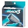 Gillette MACH3 Shaving Cartridges (12 Cartridges)