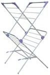 from ELITEHOUSEWARES 2 Tier Folding Clothes Airer 10m