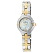 AK Anne Klein #10-9109MPTT Women's Two Tone MOP Dial Bracelet Watch