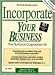 Book Incorporate Your Business: The National Corporation Kit (The Small Business Library)
