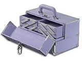 Japonesque Medium Train Case - Lavender