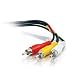 Audio and Video Cables | Audio Video Cables | Video Cables - 6FT Rca Audio Video Cable Value Series