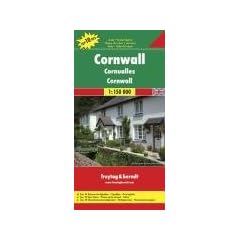 Freytag Berndt Autokarten, Cornwall - Ma�stab 1:150 000: Citypl�ne. Ortsregister mit Postleitzahlen. Touristische Informationen
