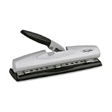 20-Sheet Light Touch Desktop Two- or Three-Hole Punch, 9/32 Diameter Hole