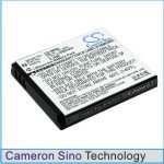 Replacement battery for Digital IXUS 100 IS, Digital IXUS 110 IS, Digital IXUS 120 IS, Digital IXUS 30, Digital IXUS 40, Digital IXUS 50,