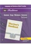 Holt Traditions Warriner's Handbook: Language and Sentence Skills Practice Third Course Grade 9 Third Course