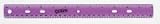 SanFord #00209 12 Brights Trans Ruler