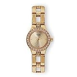 Ladies, Timex, Dress, Goldtone Stainless Dial and band