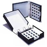 Adorama Archival 11" x 12" Clamshell Three Ring Album Box, Color: Black, 11-1/2" x 12-1/2" x 3"