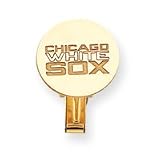 14K Chicago White Sox Name Logo Cuff Links