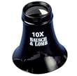 Bausch & Lomb 10X Hastings Watchmaker's Loupe, 40 Diopters, 15.8 mm Dia. 1" FL (2.5 cm), 81-41-13