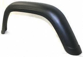 87-95 JEEP WRANGLER REAR FENDER FLARE LH (DRIVER SIDE) SUV, Black / Painted (1987 87 1988 88 1989 89 1990 90 1991 91 1992 92 1993 93 1994 94 1995 95) J552504 5AH17JX9