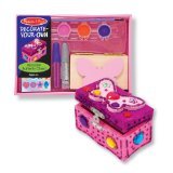 Melissa and Doug Arts and Crafts Decorate Your Party Favors Wood Butterfly Chest