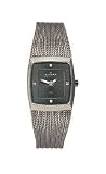 Skagen Steel Gunmetal Mesh Band Gun Dial Women's Watch #380XSMMM1