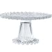 Ambiance Beaded Glass8-1/2-Inch Cake Stand