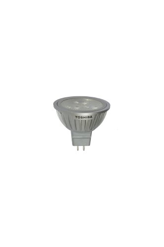 Toshiba LDRA0740MU5USD MR16 GU5.3 Dimmable 320 Lumens 7 Watt LED Light Bulb 4000K Color Tempature with 25 Degree Flood On Sale