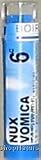Nux Vomica 6c (Heartburn or drowsiness due to excessive eating or drinking), 75 ct.