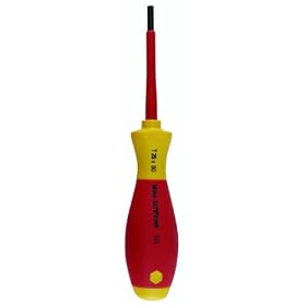 Wiha 32536 Torx Screwdriver With SoftFinish Handle, 1000 Volt, T15 x 80mm