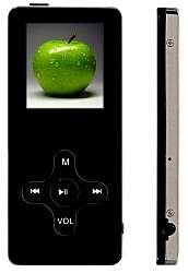 Odys X10i Tragbarer MP3-Player 2 GB schwarz