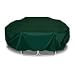 Two Dogs Designs 96-Inch Square Table and Chairs Cover, Hunter Green