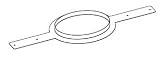 JBL MTC-24MR 6 Mud Rings Construction Bracket / Control 24C