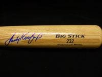 Sandy Koufax Autographed Bat - Autographed MLB Bats