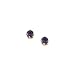 14K Yellow Gold 3 MM Amethyst Children's Earring Studs