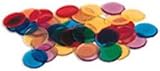 TRANSPARENT COUNTERS 250-PK 3/4 6